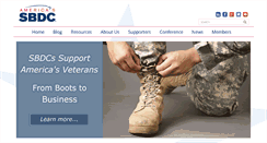 Desktop Screenshot of americassbdc.org